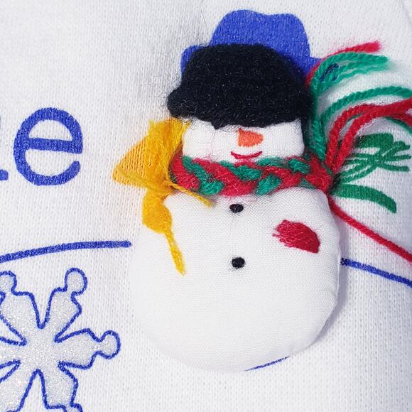 Vtg 90s Frosty the Snowman Crewneck Sweatshirt Christmas Sweater - Picture 7 of 12